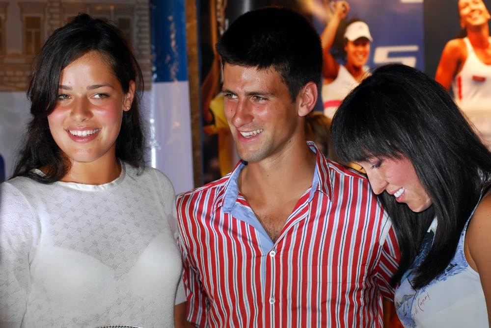  Novak Đoković na samom početku karijere bio je veoma blizak sa Anom Ivanović. 