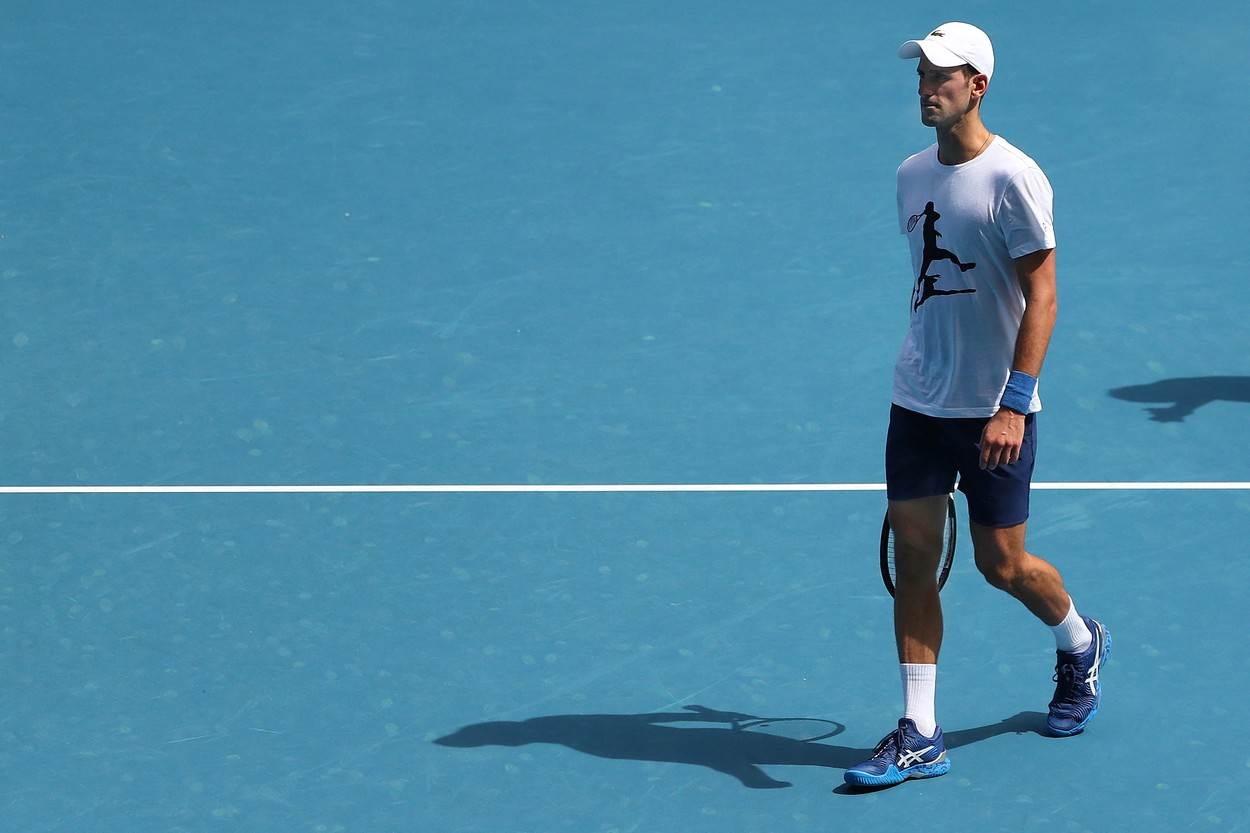  Novak Đoković spremao se za Australian Open u Marbelji. 