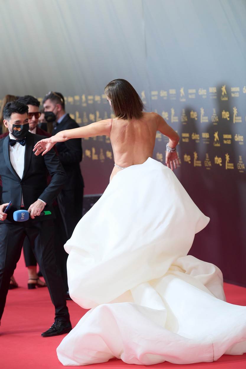 Nieves Alvarez oduševila je haljinom koju je ponela na dodelu Goja nagrada. Nieves Alvarez oduševila je haljinom koju je ponela na dodelu Goja nagrada.