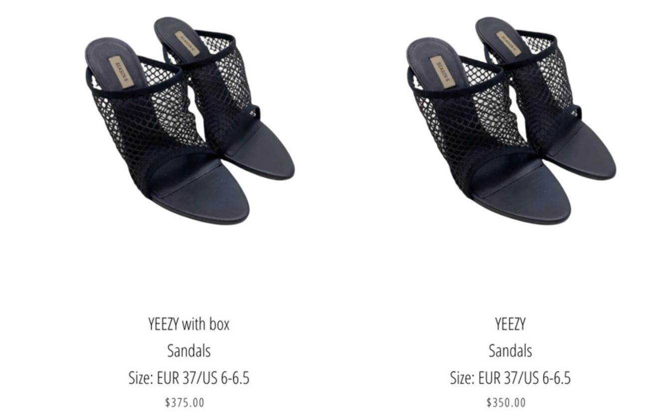  Kim Kardašijan prodaje sandale koje je dobila od Kanjea Vesta za čak 350 dolara. 