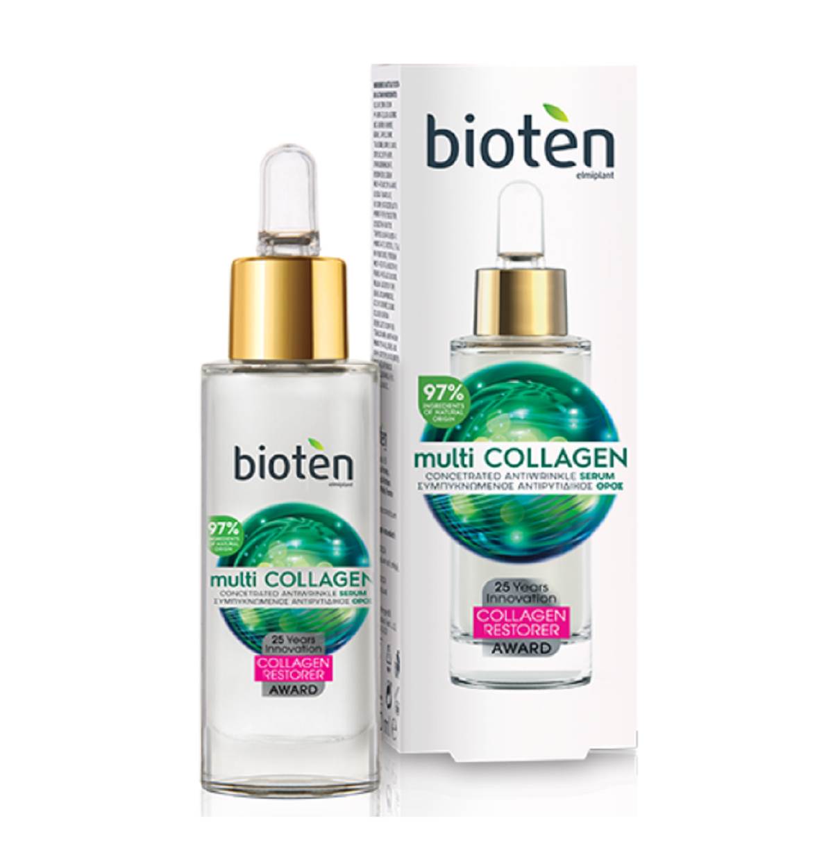 Ovaj serum se sastoji od 97% sastojaka prirodnog porekla. Ovaj serum se sastoji od 97% sastojaka prirodnog porekla.