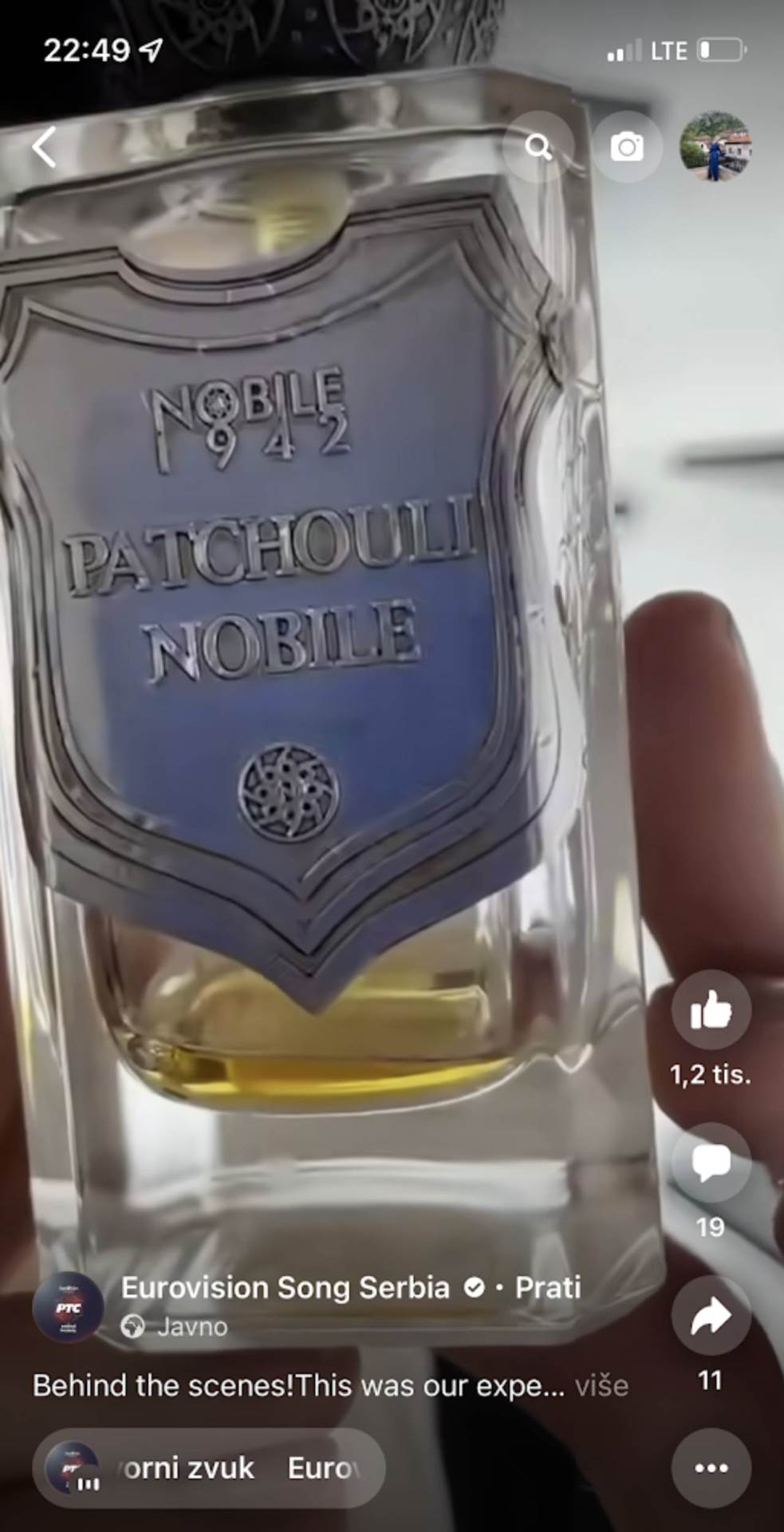  Patchouli Nobile spada u senzualne, jake mirise. 