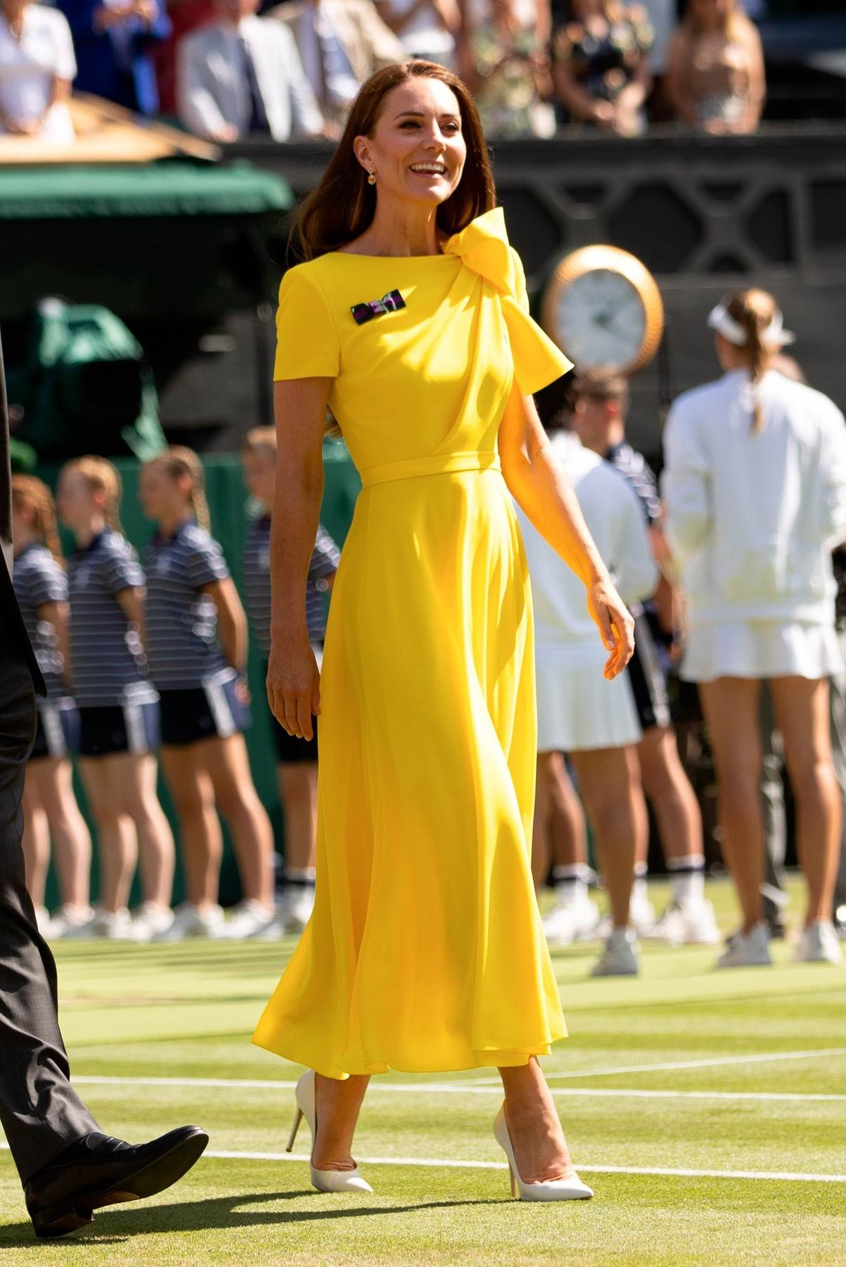  Kejt Midlton pojavila se u žutoj haljini na Vimbldonu. 