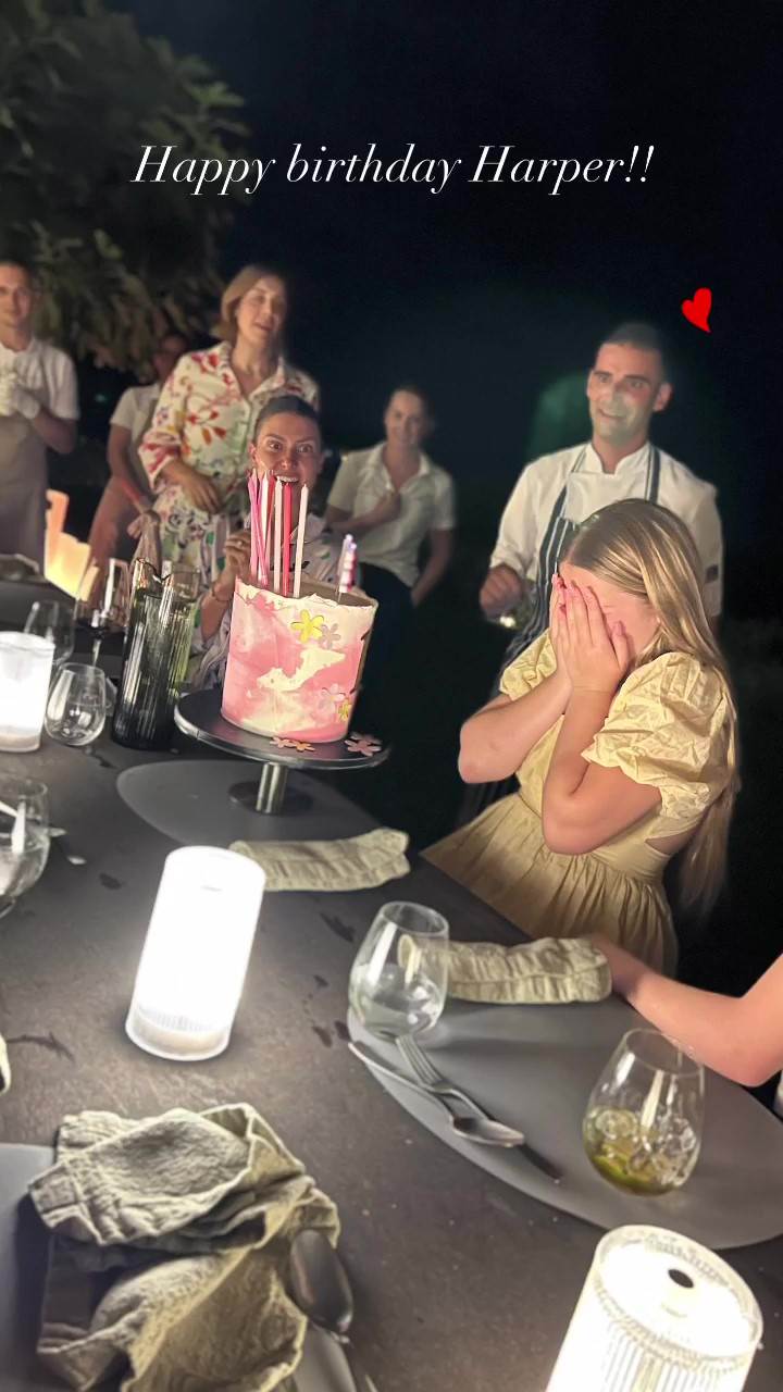 Harper Bekam proslavila je rođendan u Hrvatskoj. 