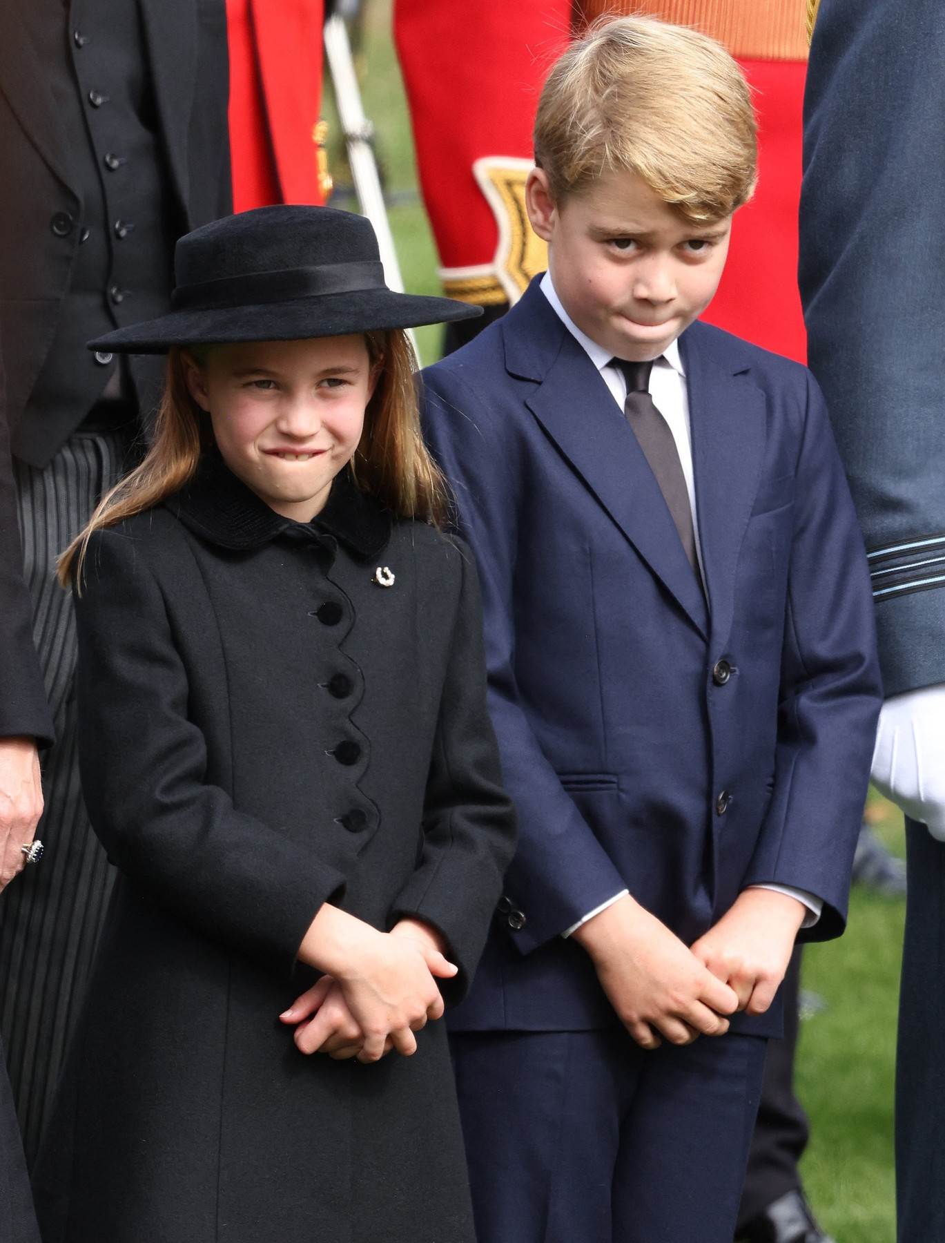  Princeza Šarlot Elizabet i princ Džordž su bili na sahrani kraljice Elizabete II. 