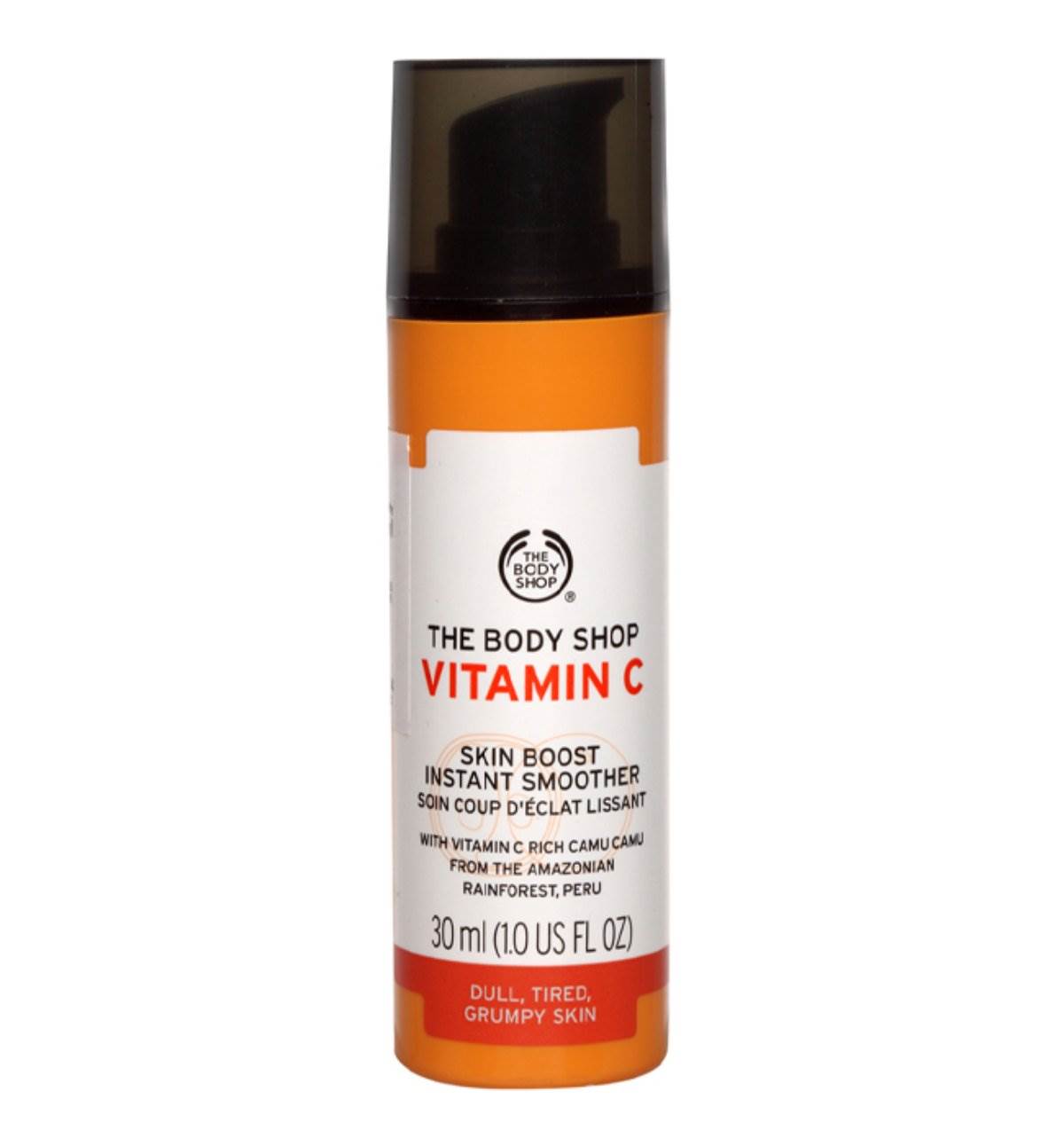  The Body Shop – Vitamin C Skin Booster Instant Smoother čini da koža izgleda sjajno. 