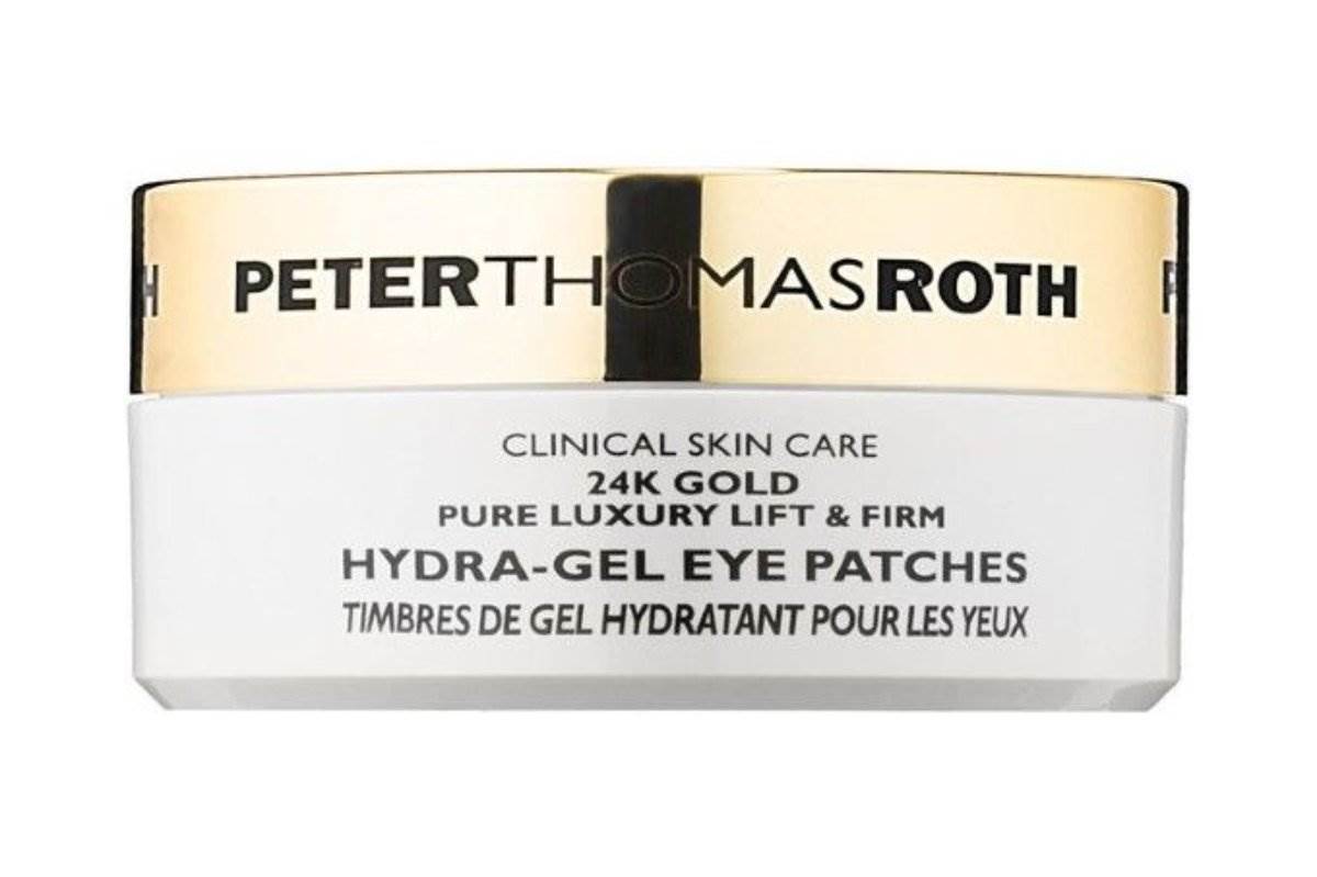  Peter Thomas Roth – 24K Gold Pure Luxury Lift & Firm Hydra-Gel Eye Patches gelom hladi okoloočno područje. 
