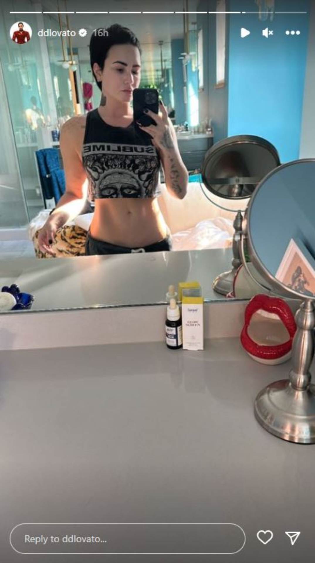  Demi Lovato počela je da trenira i da se zdravo hrani. 