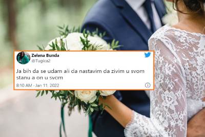 Jedan komentar na Tviteru o venčanju izazvao je lavinu komentara 