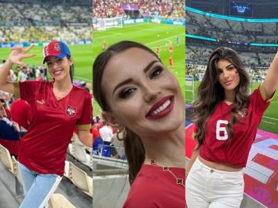 Poznate žene koje su pratile utakmicu Srbija Brazil 