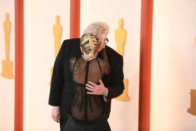 Ledi Gaga na dodeli Oskara bez šminke 