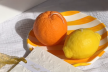 Sveće u obliku limuna i pomorandže