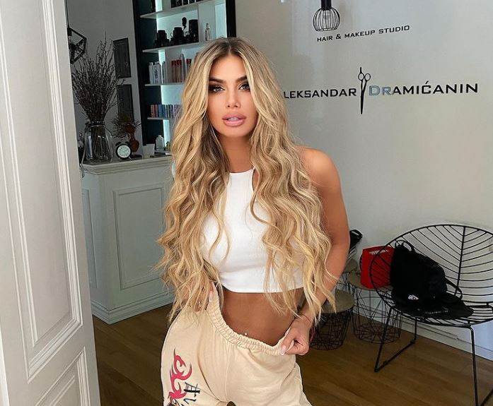 Ivana Nikolić bez šminke