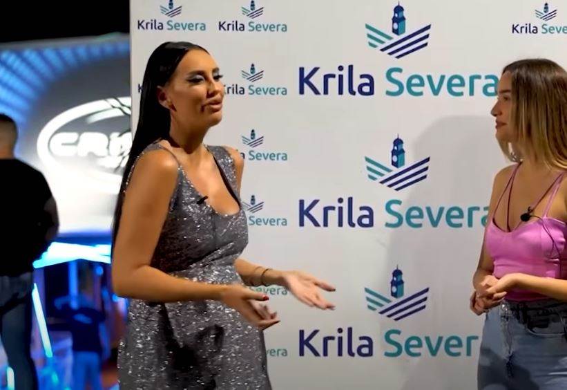 Katarina Grujić trudna u uskoj haljini