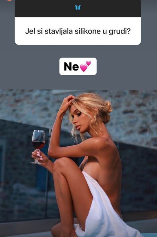Sara Damjanović o plastičnim operacijama na svom telu