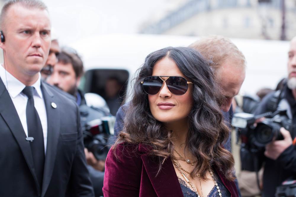 Salma Hajek u bikiniju