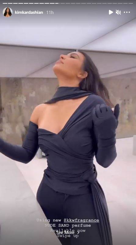 Kim Kardašijan sa maskom