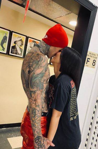 Kortni Kardasijan, Travis Barker