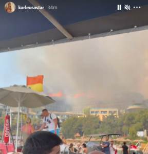 Jelena Karleuša evakuisana zbog požara u šumi