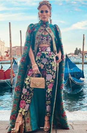 Dženifer Lopez na Dolce Gabbana reviji