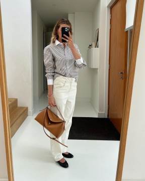 Kako nositi bele pantalone od sada do jeseni