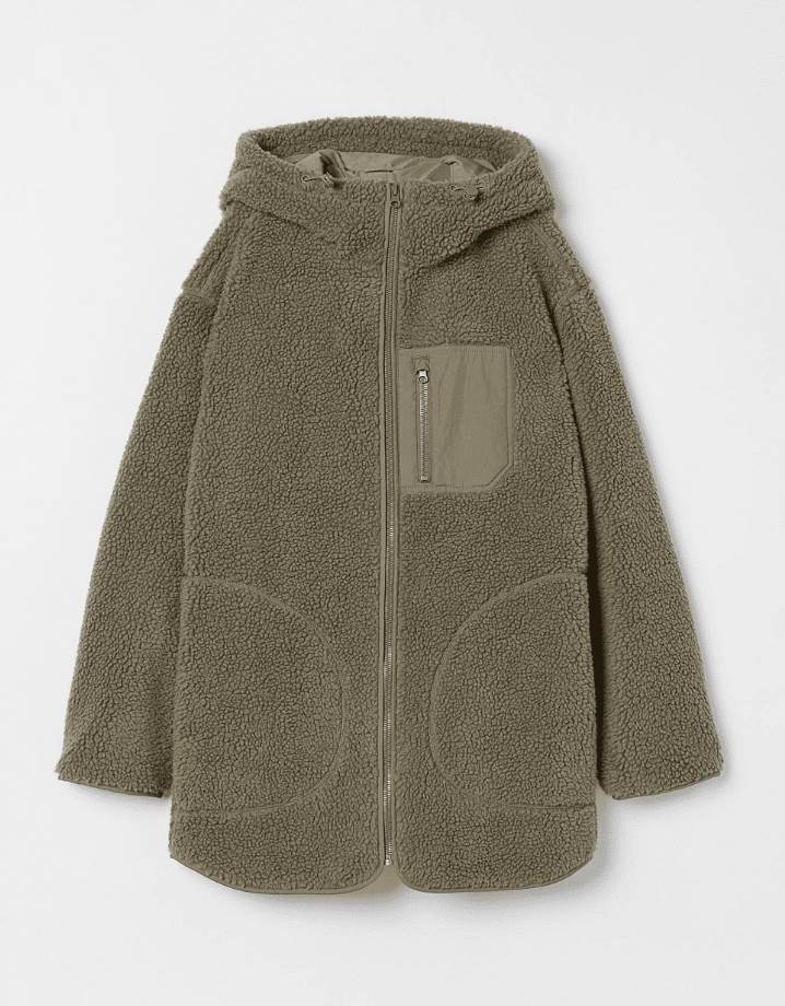 Shearling kaputi su zimski trend