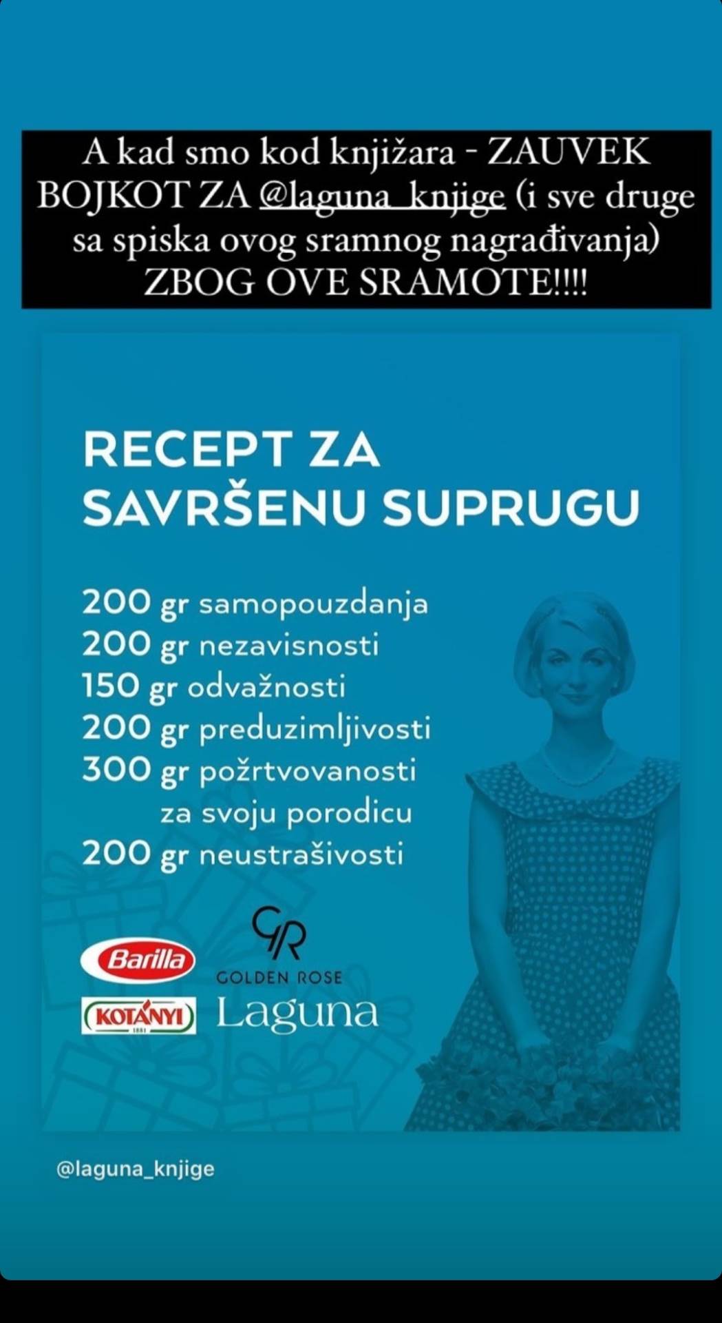 Komentar na Lagunu