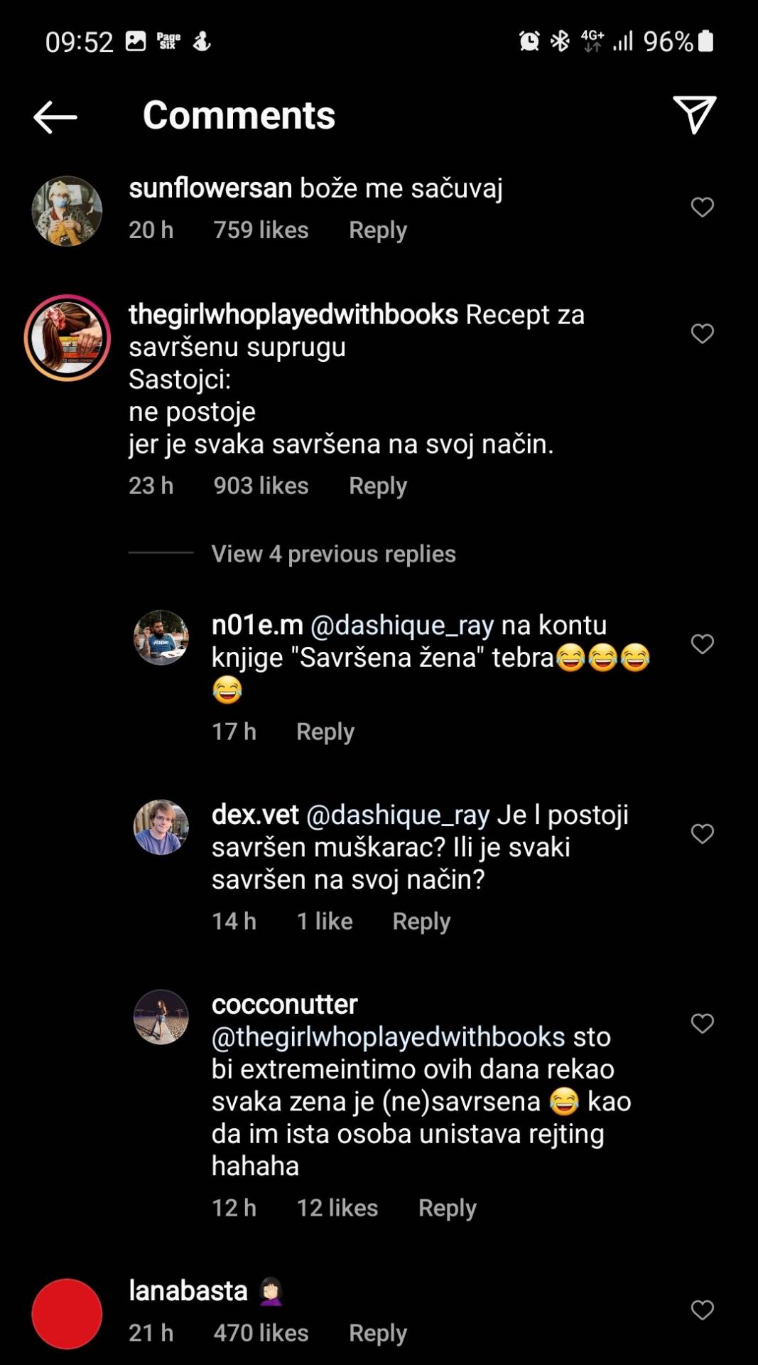 Komentar na Lagunu