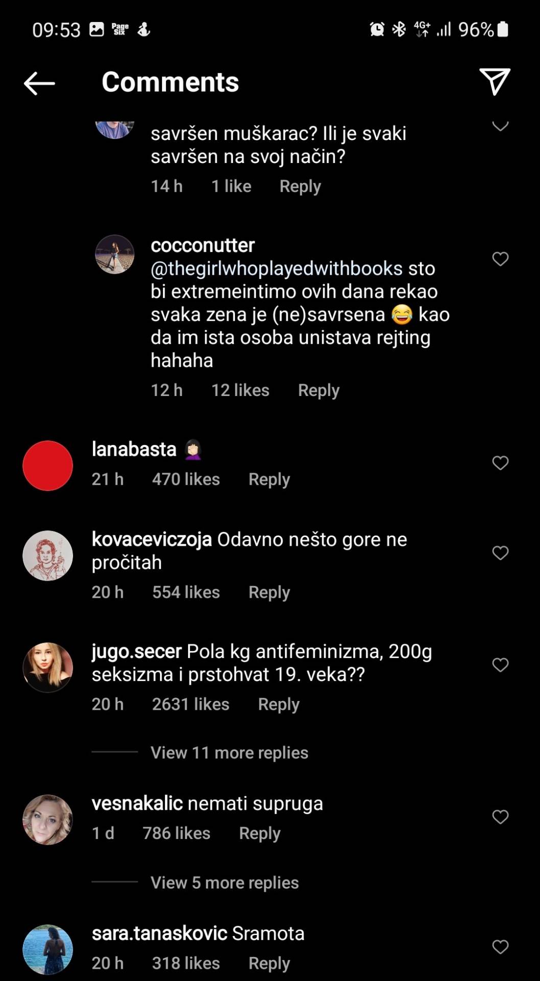 Komentar na Lagunu