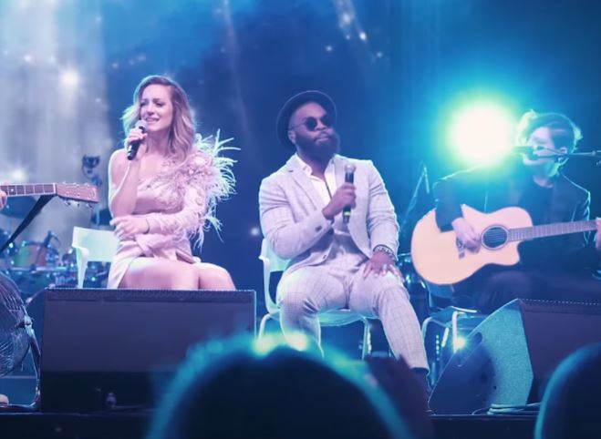 Tijana Bogićević sa mužem