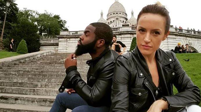 Tijana Bogićević sa mužem
