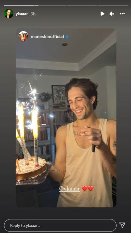 Damiano David proslavlja 23. rođendan.