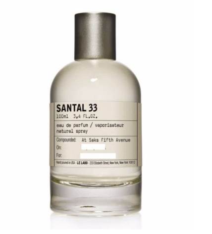 Le Labo Santal 33 parfem ima autentičan miris svežine.