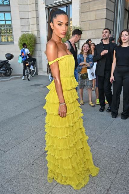 Džesika Aidi pojavila se na Nedelji mode u Parizu.