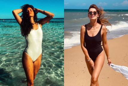 Domaće glumice ovog leta uživaju na plažama u jednodelnim kupaćim kostimima, a vi procenite koji model vam se najviše dopada.