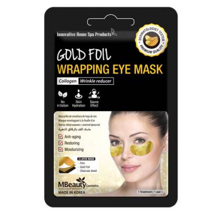 1. Gold Foil - Wrapping Eye Mask