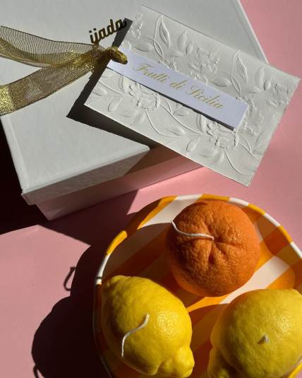 Sveće limun i pomorandža