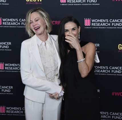 Demi Mur i Melani Grifit na gali protiv raka.