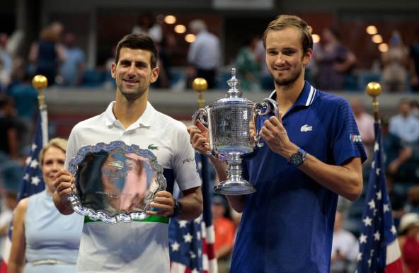 novak djokovic i danil medvedev
