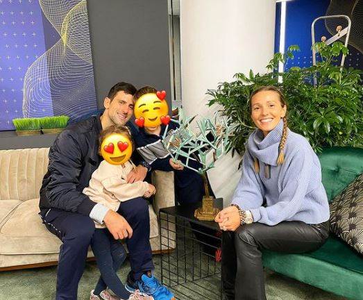 Jelena Đoković i Novak su posvećeni roditelji.