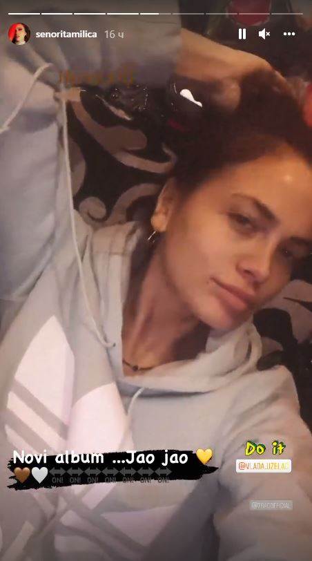 milica pavlovic bez sminke