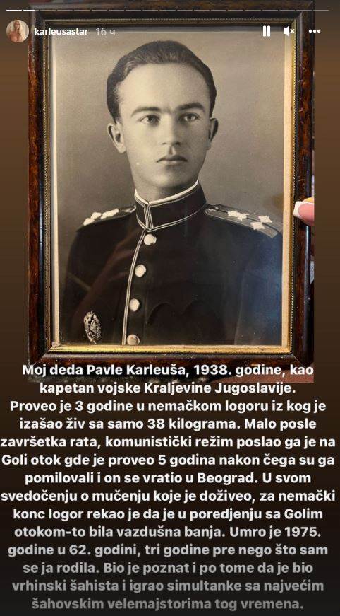 Jelena Karleuša pokazala ko je bi njen deda.