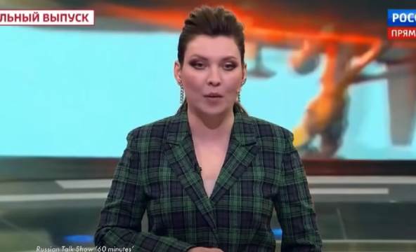 voditeljku Olgu Skabejevu, nazivaju čeličnom lutkom Vladimira Putina