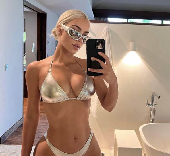 Kanje Vest je pokazivao intimne slike Kim kardašijan.