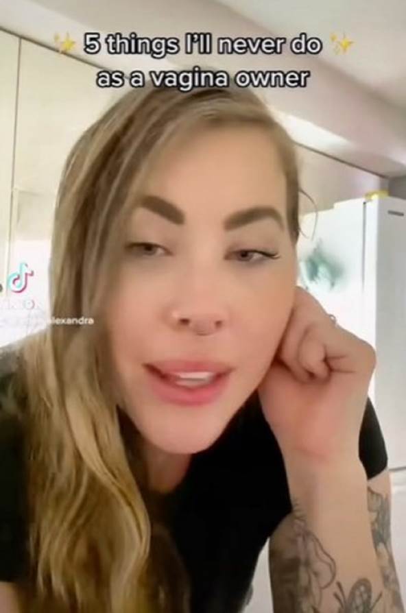 eden tvrdi da nikada ne pere svoju vaginu