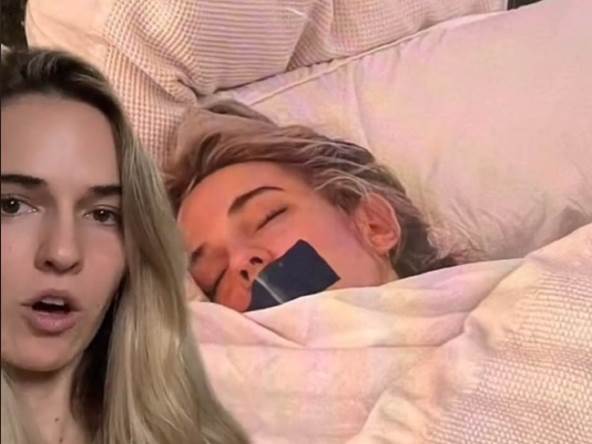 Još jedan u nizu nebuloznih trendova sa TikTok-a koji slede mnogi jeste i lepljenje usana selotejp trakom.
