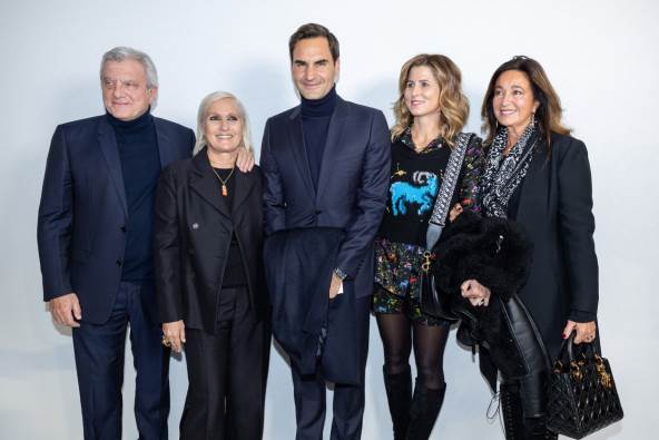Mirka Federer i Rodžer Federer privukli su ogromnu pažnju na Nedelji mode.