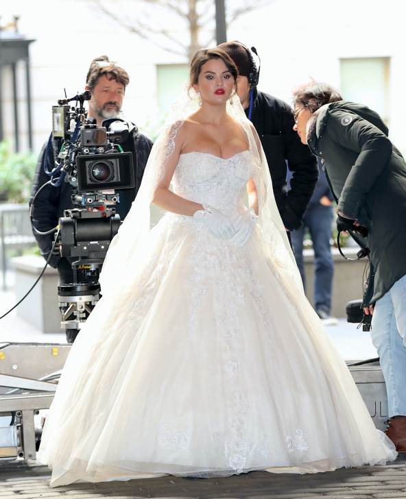 Selena Gomez na snimanju filma.