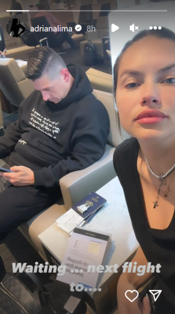 Adrijana Lima je objavila selfi.