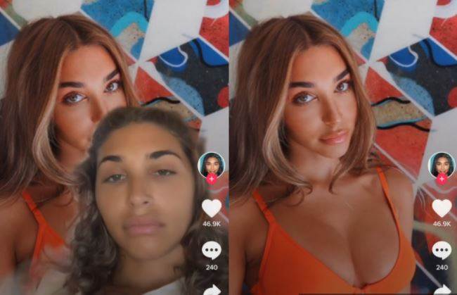 izgled bez sminke tik tok